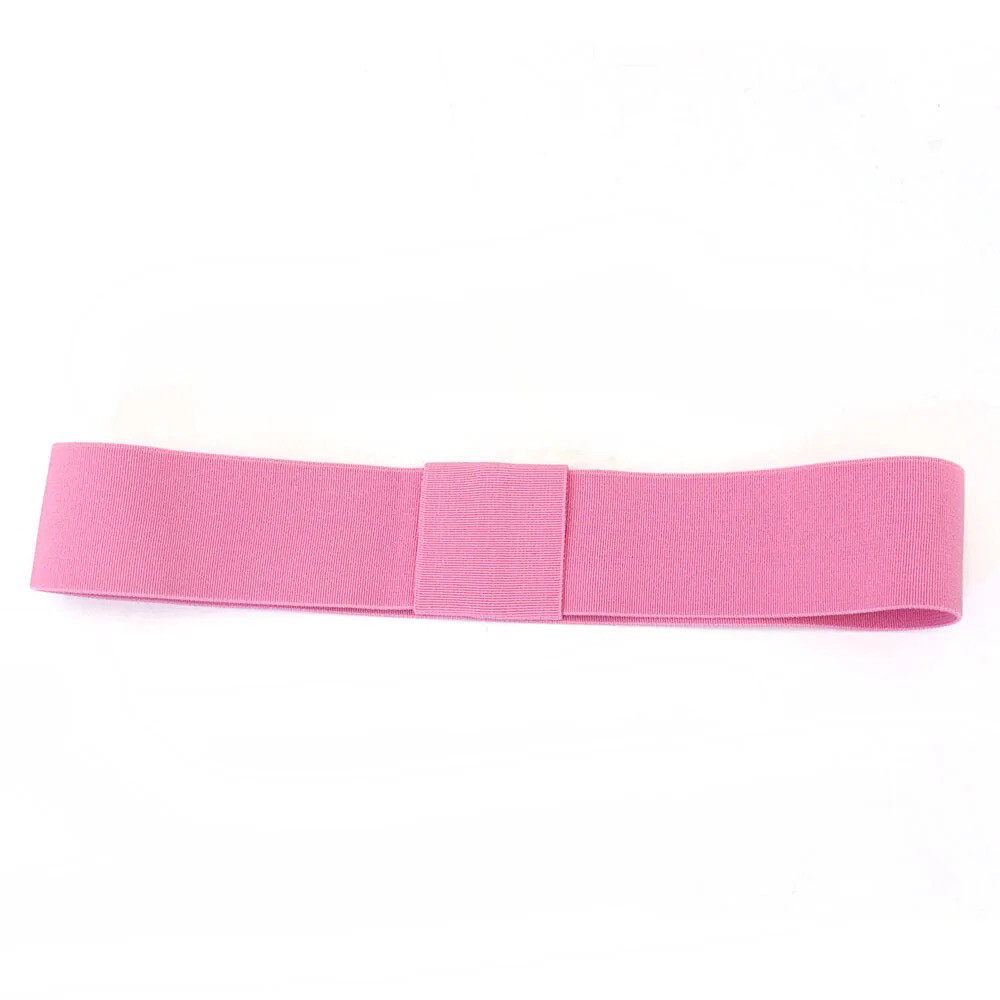 Pink Elastic Hat Band