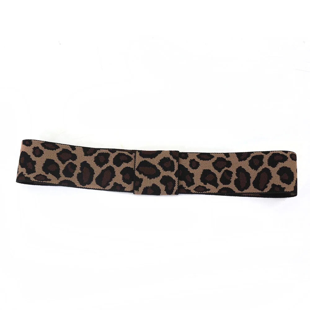 Leopard Elastic Hat Band