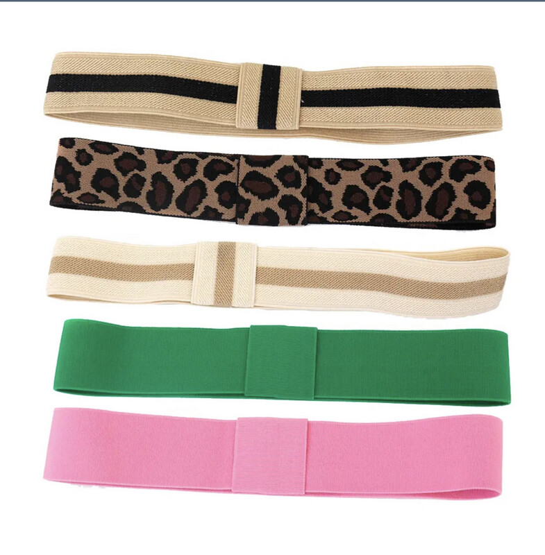 Dark Pink Elastic Hat Band