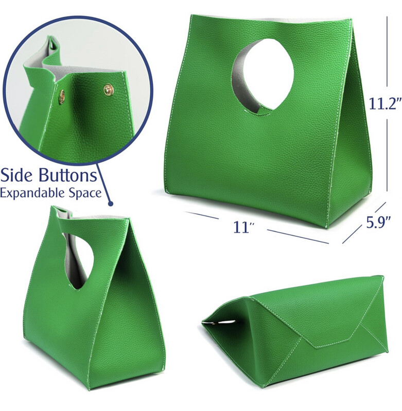 Green Square Handbag