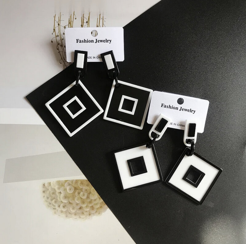 Acrylic Black Square