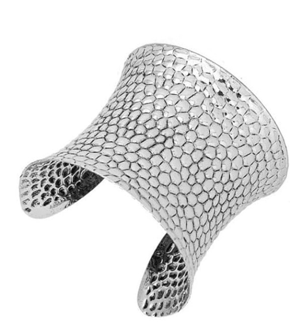 Armored Silver Cuff