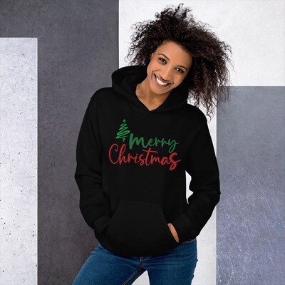 MERRY CHRISTMAS TREEUnisex Hoodie