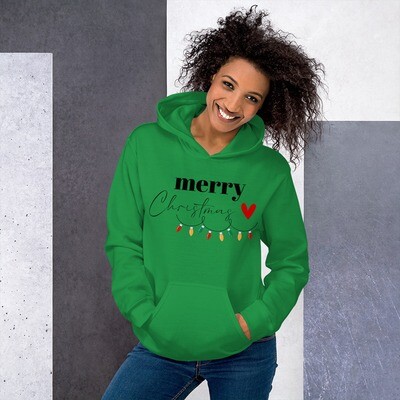 MERRY WITH LIGHTS Unisex Hoodie