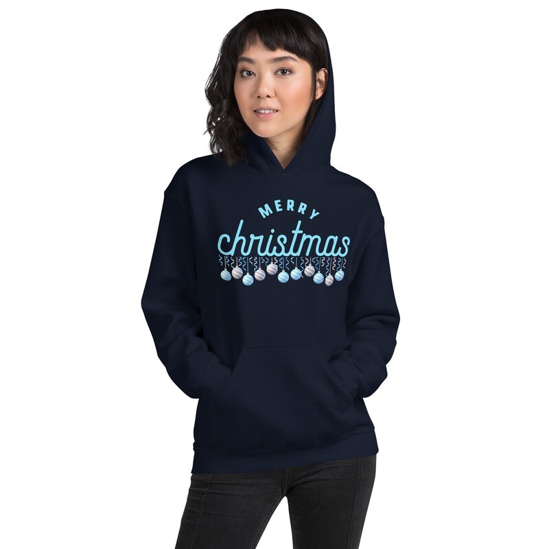 BLUE CHRISTMAS Unisex Hoodie