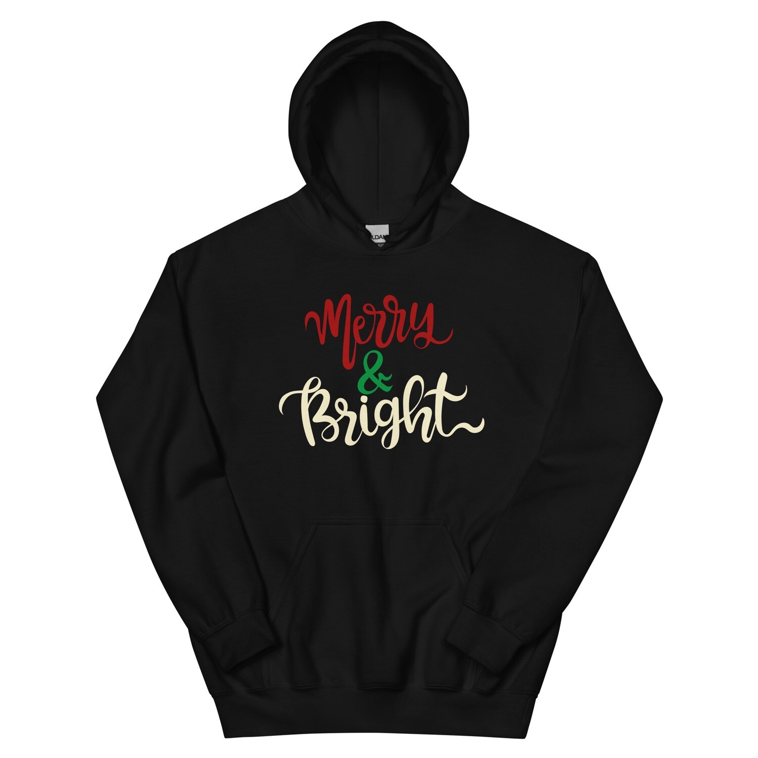 MERRY AND BRIGHT Unisex Hoodie