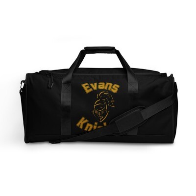 Black &amp; Gold Duffle bag