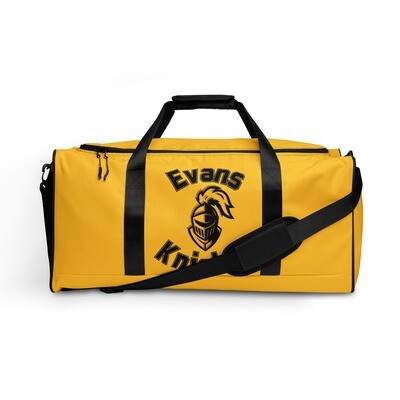 Gold Duffle bag