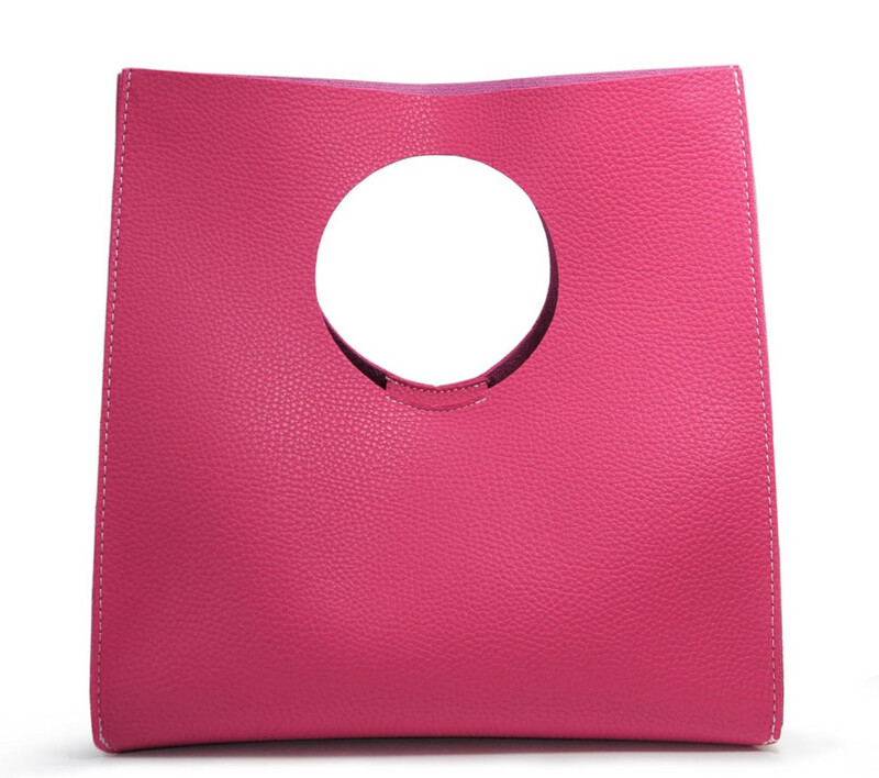 Pretty In Pink Vegan Leather Purse