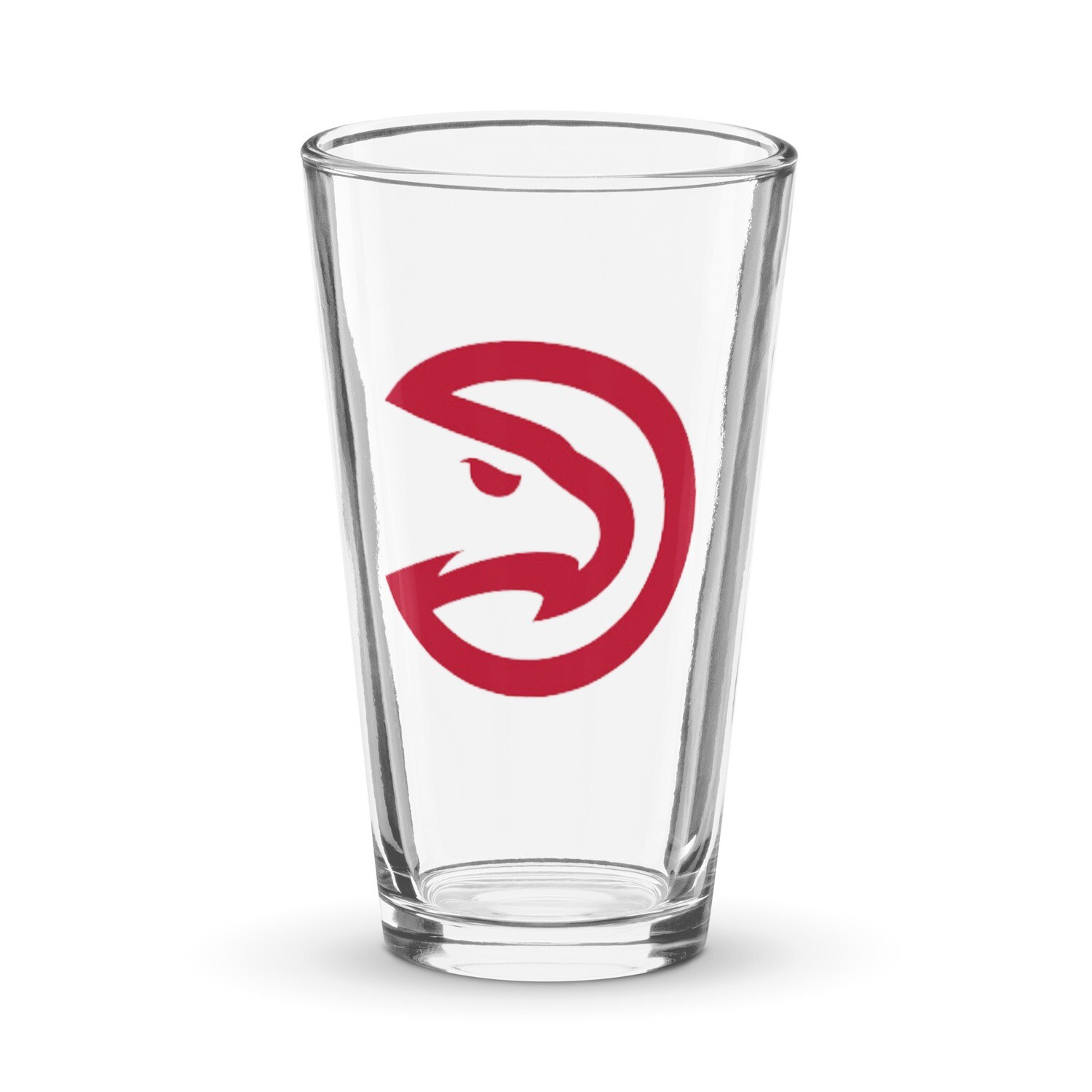 ATL HAWKS Shaker pint glass
