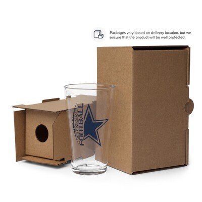 DALLAS Shaker pint glass