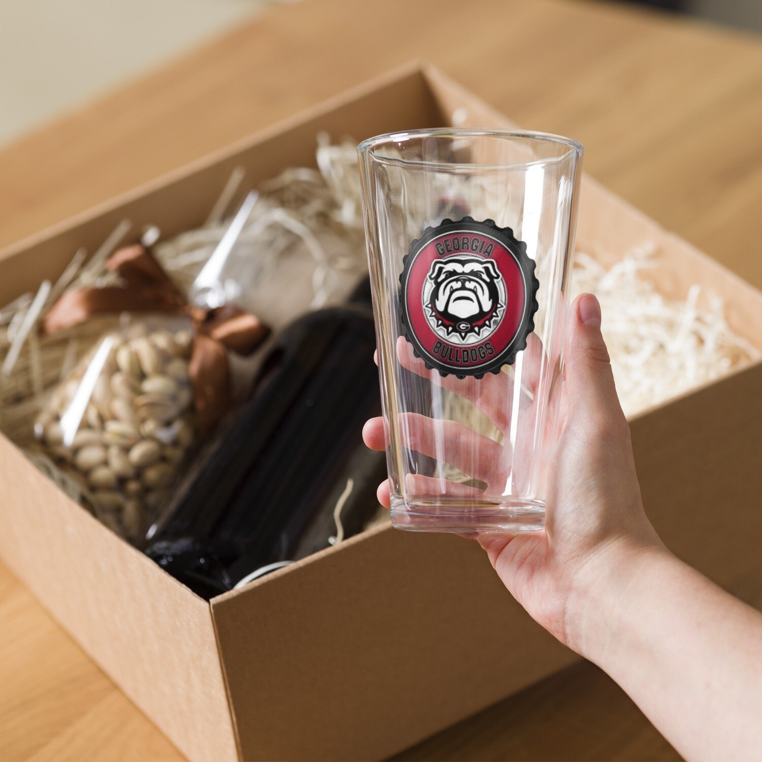 LA LAKERS Shaker pint glass