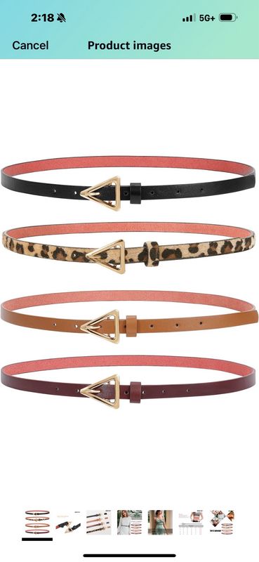 Triangle Variations Belt S-XXL (in store only)