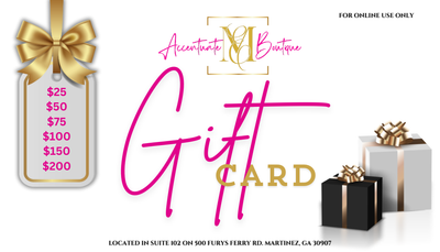 Accentuate Me Boutique Gift Card