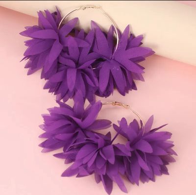 Purple Chiffon Petals