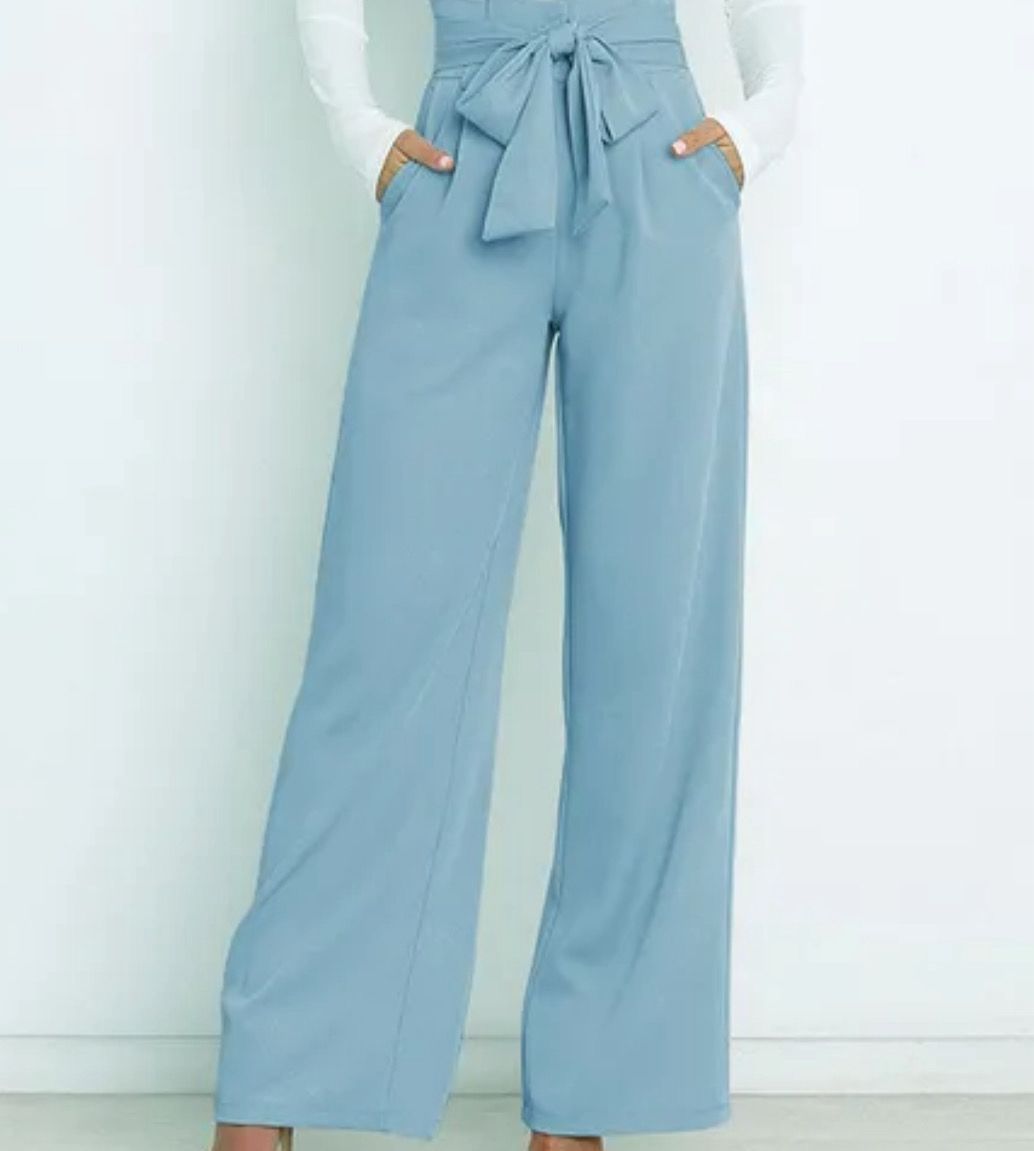 Powder Blue Trouser