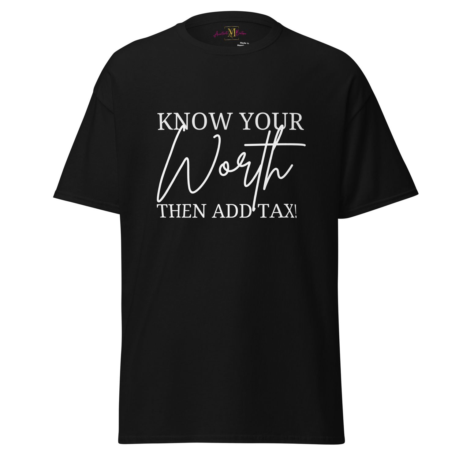 Know Your Worth Unisex classic tee