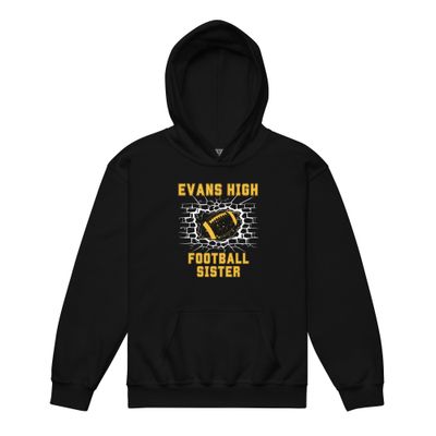 Evan’s Football Youth heavy blend hoodie