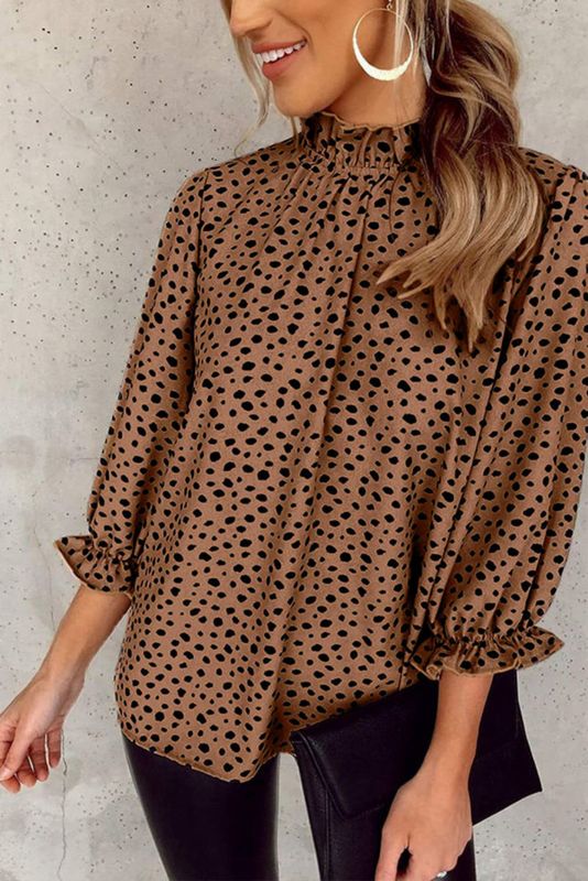 Spiced Cheetah Blouse