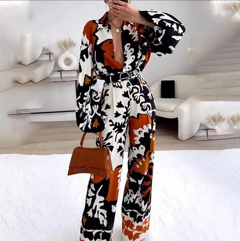 Autumn Puff Sleeves Set