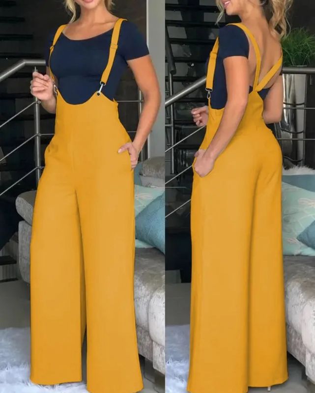 Autumn Gold Jumpsuit