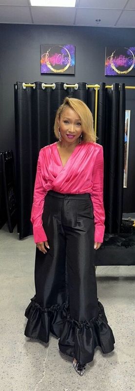 It Factor Ruffle Pant