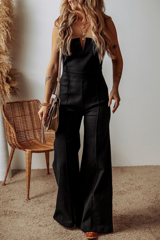 She’s Chic Denim Jumpsuit
