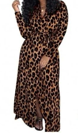 Leopard Maxi Dress