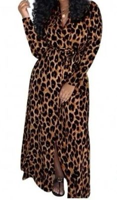 Leopard Maxi Dress