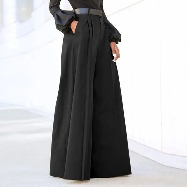 Classic Black Palazzos