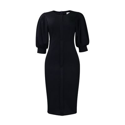 Black Knee Length Dress