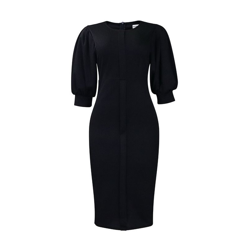 Black Knee Length Dress