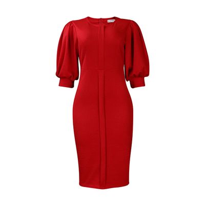 Scarlet Knee Length Dress
