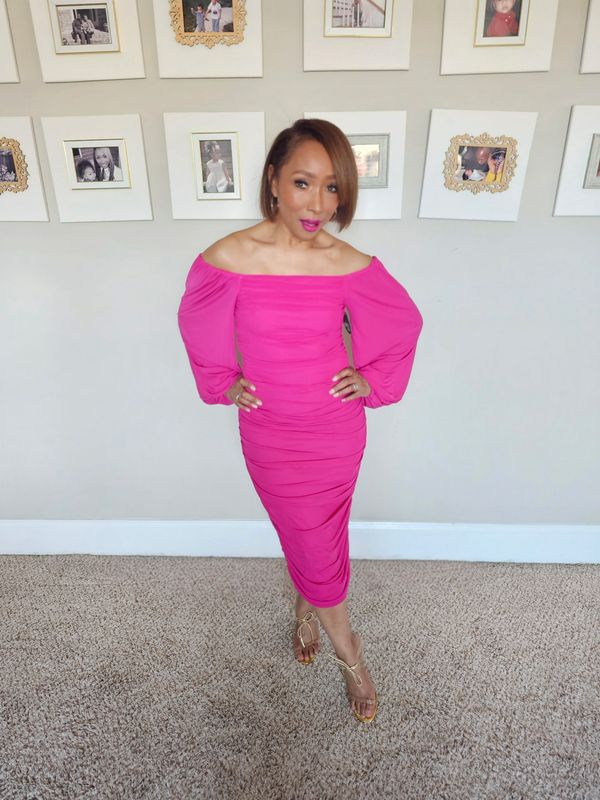 Petty in Pink Sheath Dress
