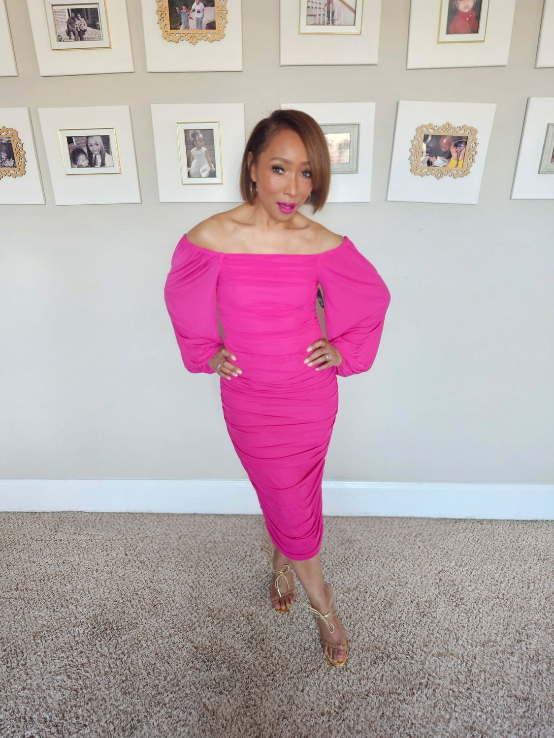 Petty in Pink Sheath Dress