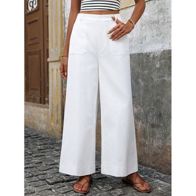Vacation White Trouser