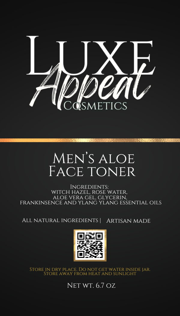Men’s Aloe Toner