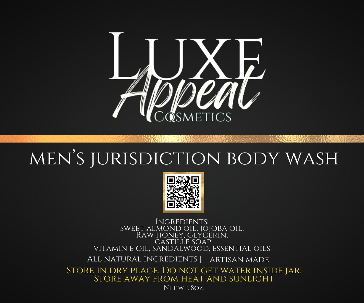 Jurisdiction Men’s Body wash