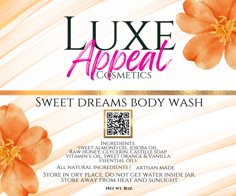 Sweet Dreams (Orange Vanilla) Body Wash