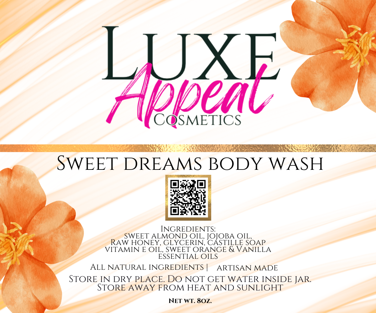 Sweet Dreams (Orange Vanilla) Body Wash