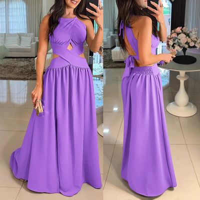 Peekaboo Lavendar Maxi