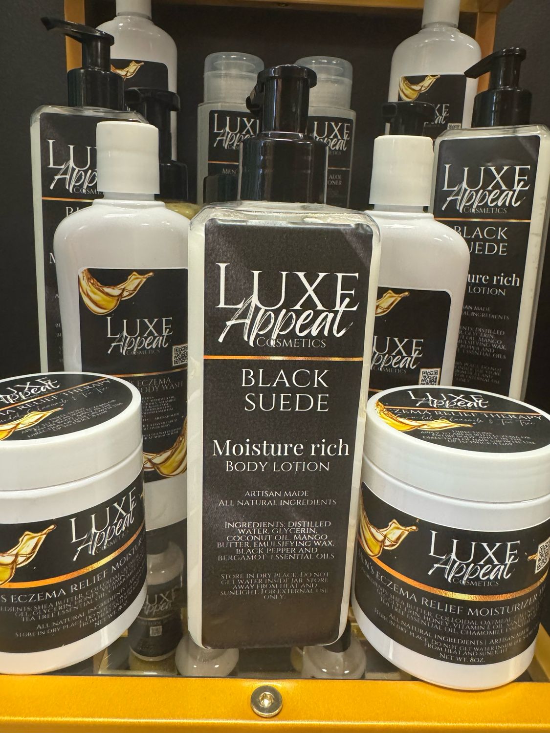 Black Suede Body Lotion
