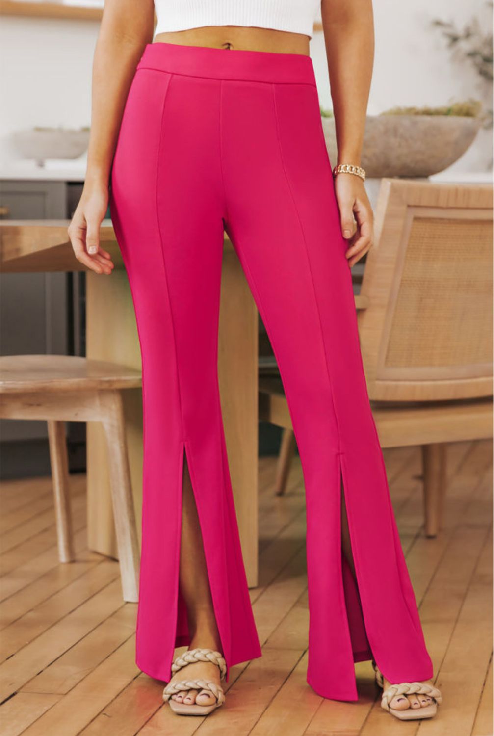 Split Leg Trousers