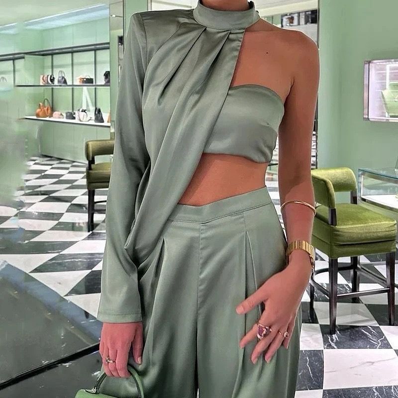 Satin Sage 3 Piece Set