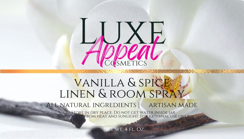 Vanilla &amp; Spice Room Spray