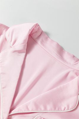 Satin Pink Luxe Pajama Set