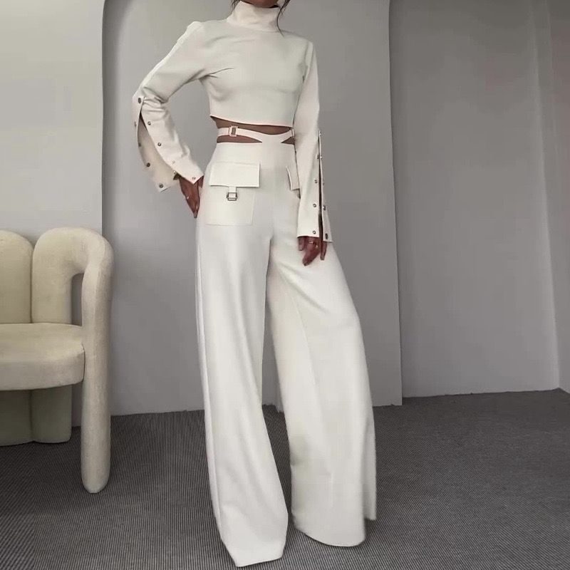 White Two Piece Ensemble