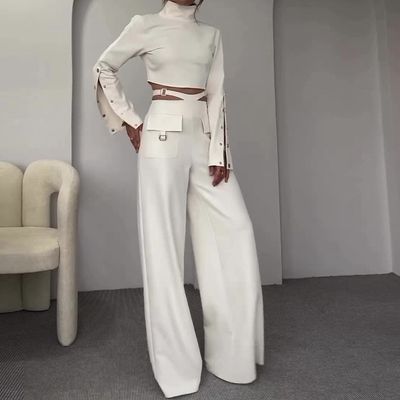 White Two Piece Ensemble