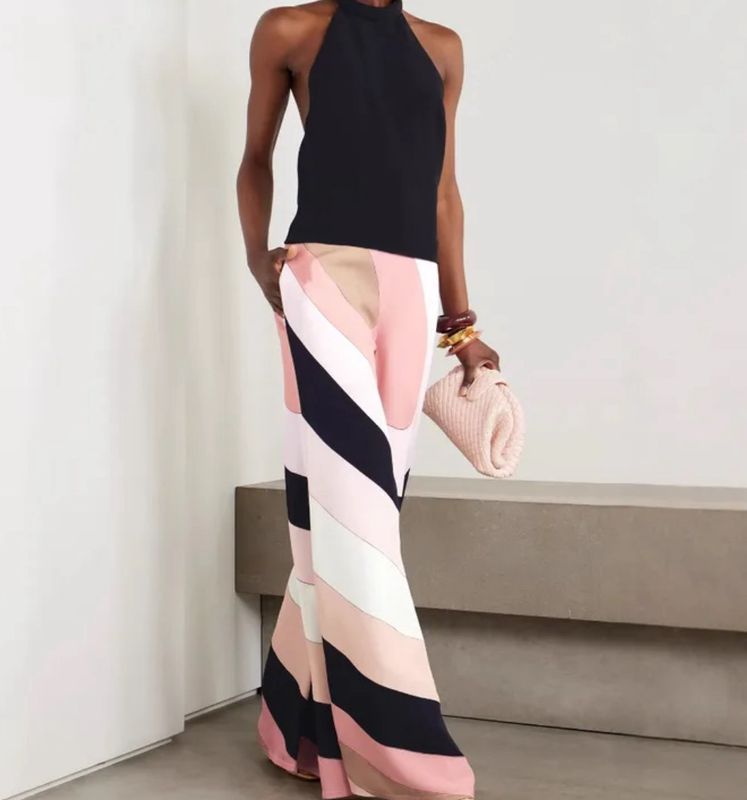 Backless Halter Neck Jumpsuit