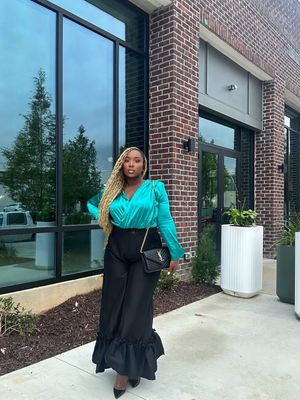 It Factor Ruffle Pant